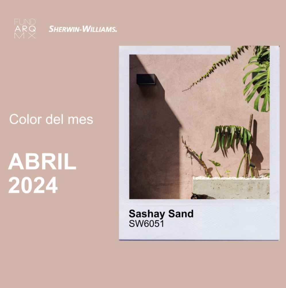 fundarqmx's tweet image. Conoce el #colordelmes de #abril de @PinturasSherwin , Sashay Sand #sw6051

[#](instagram.com/explore/tags/u… "‌"Sashay Sand Forma tiene tonos rosas apagados que evocan una sensación suave  de sofisticación.

Por: Jaydy Lira 

#sherwinwilliams #sw #sw6051SashaySand