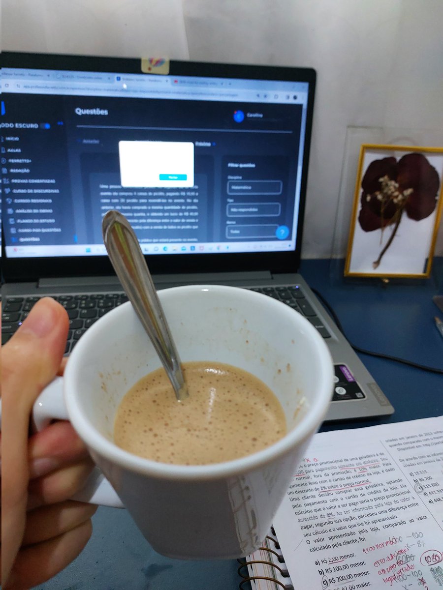 studyrorol's tweet image. capucino delicinha que eu fiz p ir treinar