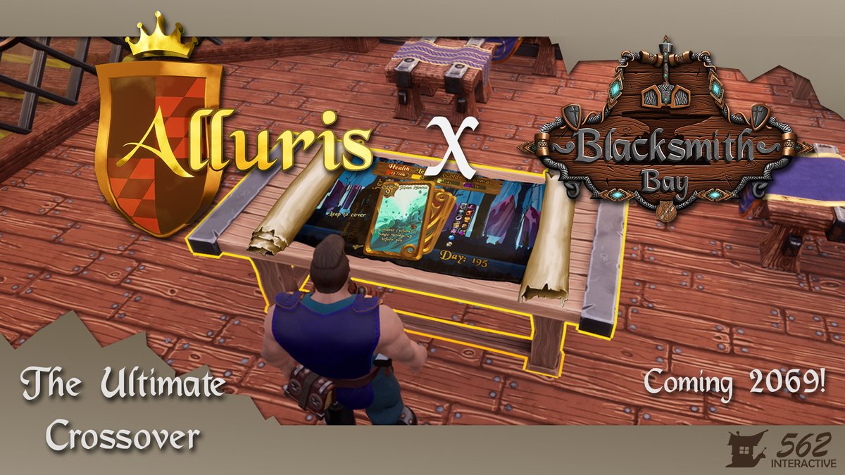 You’ve all asked for it, now we’re excited to announce that the award-winning game Alluris is coming to Blacksmith Bay!

(Terms and conditions apply)