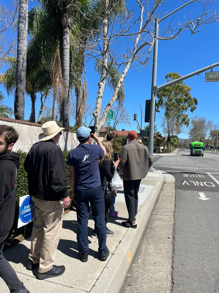 DrTreseder's tweet photo. 🎉 Exciting news! Today marks the launch of Irvine CONNECT, our city's newest bus service! 🚌 With an impressive 20-minute frequency all week, it's the most frequent bus line in Irvine to date. It will run on weekdays from 6 AM -8 PM and weekends from 8 AM -10 PM. https://t.co/OqFyWc3AzO