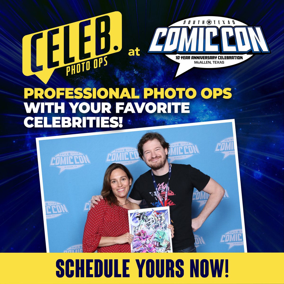 The moment you've been waiting for is here – photo ops are now live! Capture epic moments and unforgettable memories at this year's South Texas Comic Con. 📷✨
celebphotoops.com/event/2024-sou…