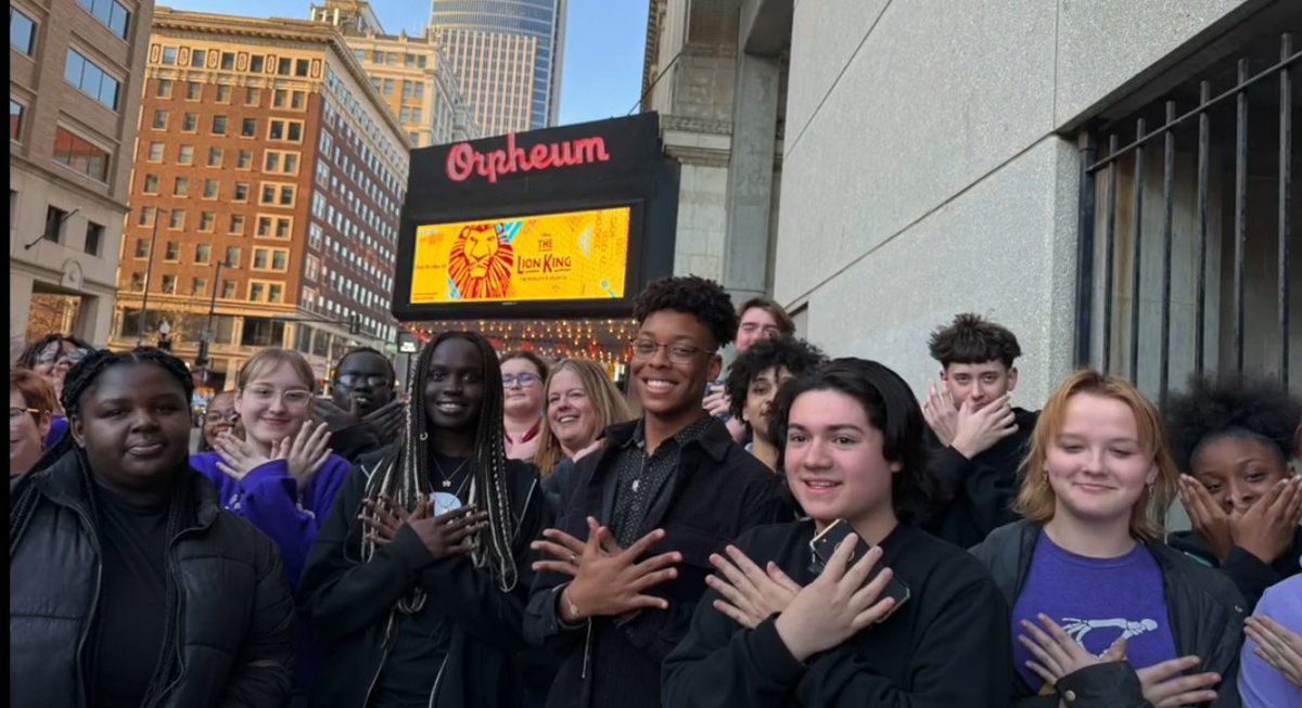 Lion King! We are so grateful for this amazing opportunity provided by the Omaha Performing Arts and Central High School Foundation. This video says it all! #CHSDowntownProud #EaglesSoarAbove youtu.be/LOoAICs_uso