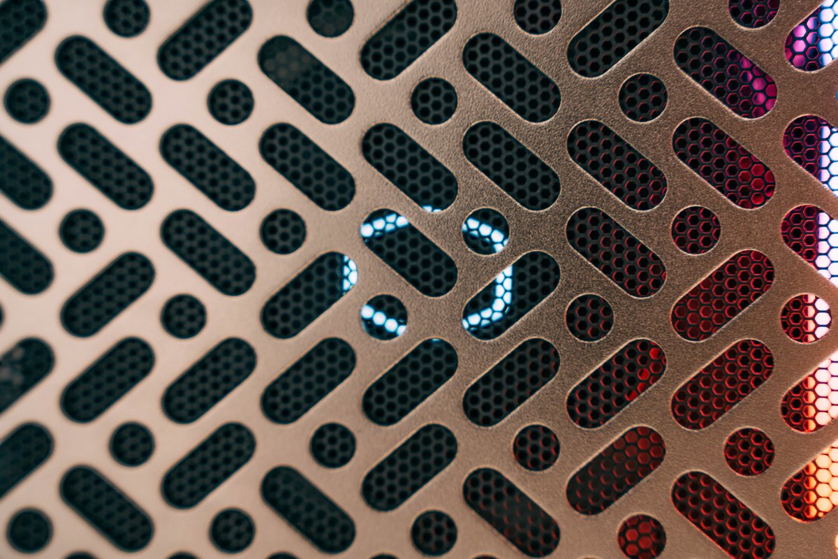 Mesh mystery: which Cooler Master breathes through this pattern? 🧐 #itx #pcmr #pcgaming