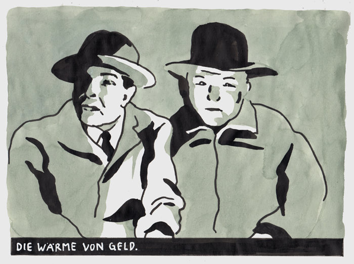FrankNikol1's tweet photo. Die Wärme von Geld.
(The warmth of money.)
#drawing #contemporaryart #contemporarydrawing #franknikol #kunst #art #nikol #cartoon #zeichnung #onepicturestory https://t.co/T646S43udg