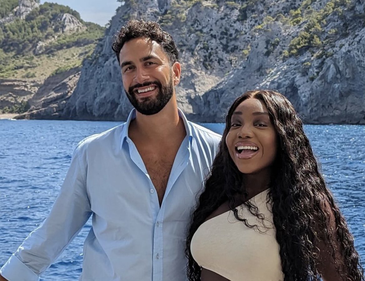 whitney and lochan are officially the only couple who still remain together from love island series 10.