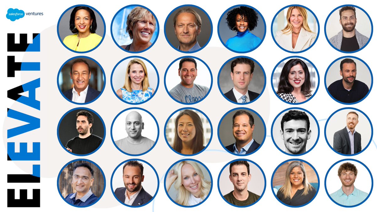 We're excited for #Elevate2024, our annual CEO summit! We're hosting our portfolio founders, execs, and <a href="/Salesforce/">Salesforce</a> leadership for two days of learning, networking, celebration, &amp; giving back. TY to our community for joining us - we look forward to an insightful week 🙌