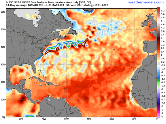 philklotzbach's tweet photo. Colorado State University will issue its first 2024 Atlantic seasonal #hurricane forecast at 10am EDT on Thursday, April 4. Release will be livestreamed from @HurricaneCon at: 

https://t.co/yRapY4K2Ix https://t.co/ASveJHRdhW