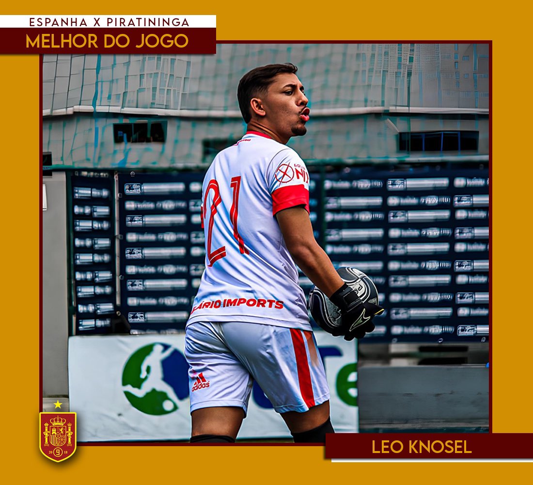 EspanhaSG's tweet photo. 😍 Ainda dá tempo dos semifinalistas desejarem uma Feliz Páscoa na sua timeline!?

⚔️ A Espanha vence o Piratininga com 6 gols no agregado e carimba a vaga nas semifinais da Liga RO de Futebol 7 Sub-23.

🇪🇸 SEGUIMOS JUNTOS NO MESMO FOCO! https://t.co/8PmDXzJi5N