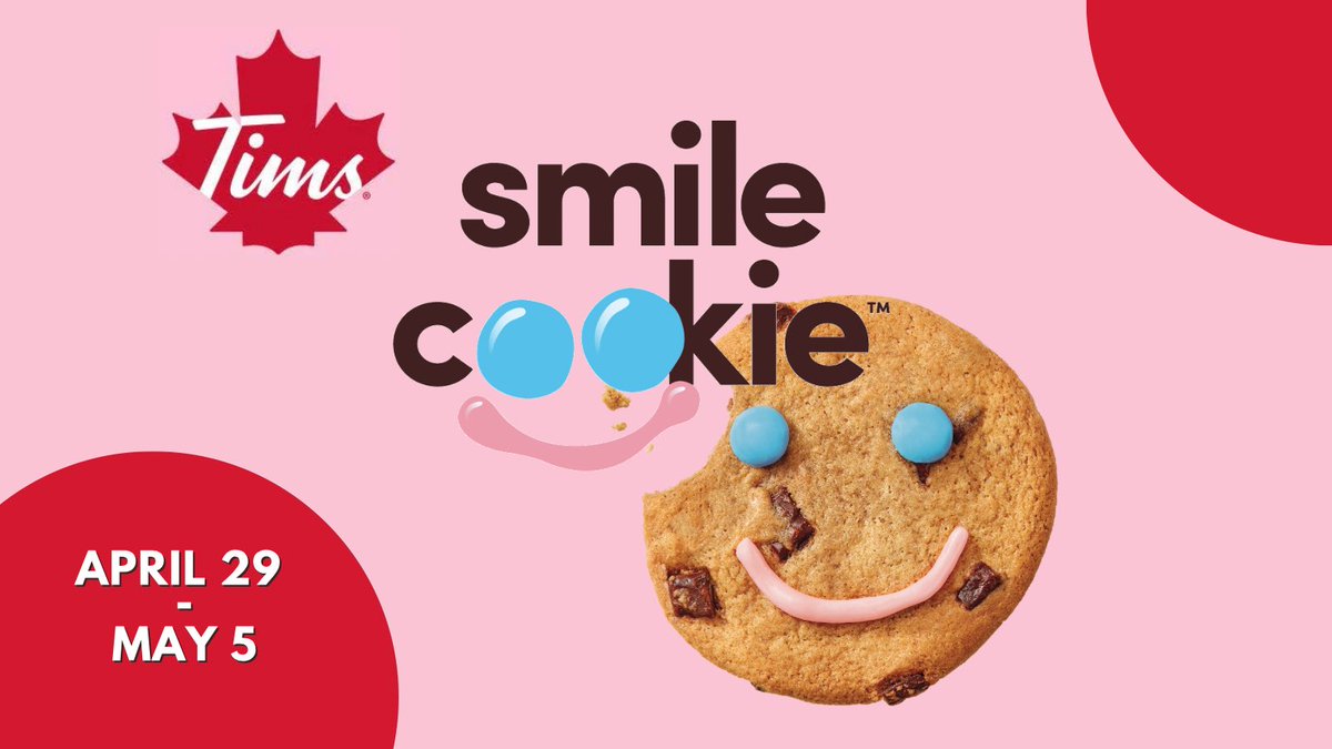 WDHFInc's tweet photo. This is no joke! The Foundation has been chosen as the recipient of the Weyburn Tim Horton’s Smile Cookie proceeds 🍪

Save the Date: April 29 - May 5, 2024

#SmileCookie https://t.co/A96WJM4pyc