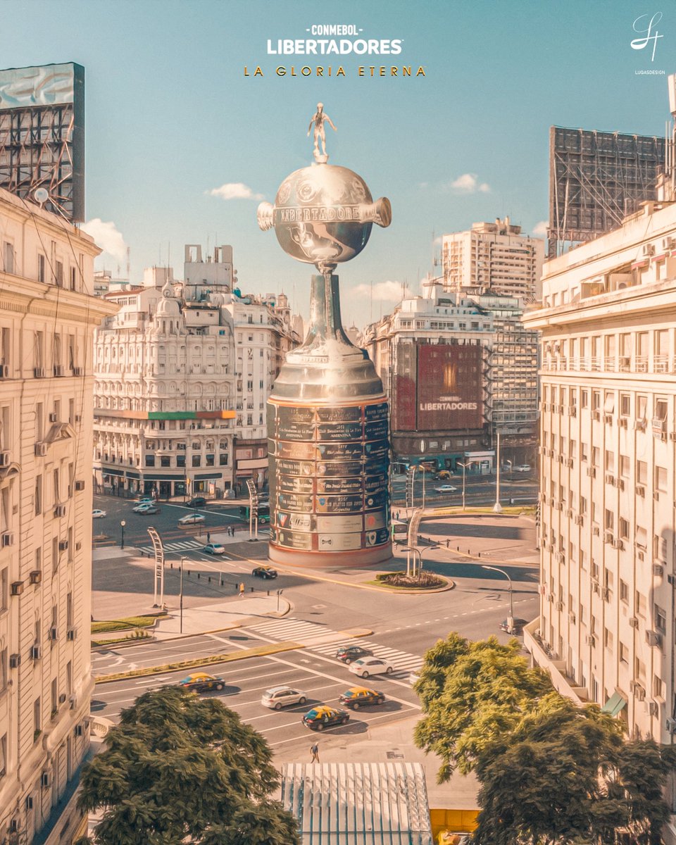 Libertadores's tweet photo. 🏆🇦🇷 ¡Todos los caminos conducen a Buenos Aires! Hoy comienza la Fase de Grupos de la CONMEBOL #Libertadores, con sede definida para la Final.

#GloriaEterna https://t.co/76a6t6kkf6