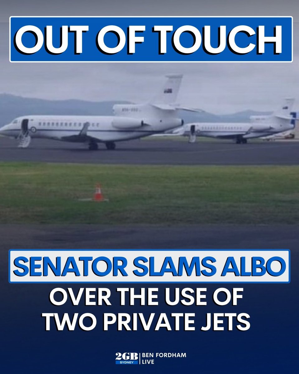 Chris Bowen and Anthony Albanese are in damage control. They’re under pressure after taking 2 planes to the same renewable energy event! Senator Gerrard Rennick says they’re “completely out of touch”. Listen to his take on it HERE. 🎧omny.fm/shows/ben-ford…🎧