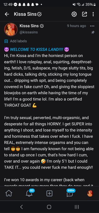 REVAMPED MY ONLYFANS!!💦 Check out the funny bio I wrote lol https://t.co/pMNSMW7gU8 https://t.co/kxs