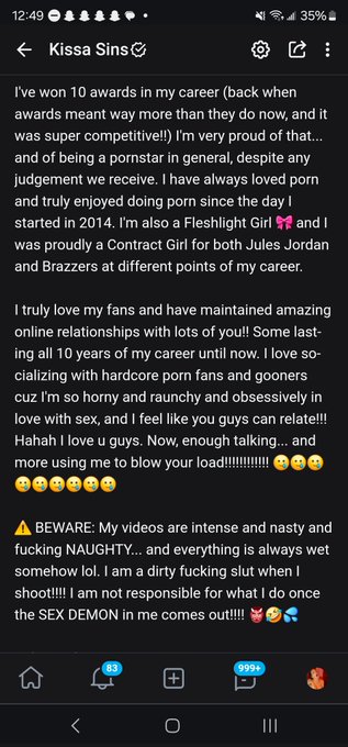 REVAMPED MY ONLYFANS!!💦 Check out the funny bio I wrote lol https://t.co/pMNSMW7gU8 https://t.co/kxs