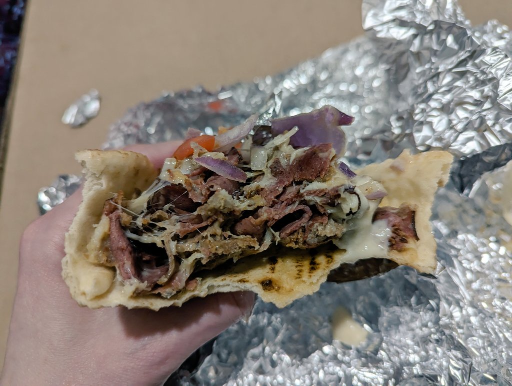 This is not a donair. Wtf.