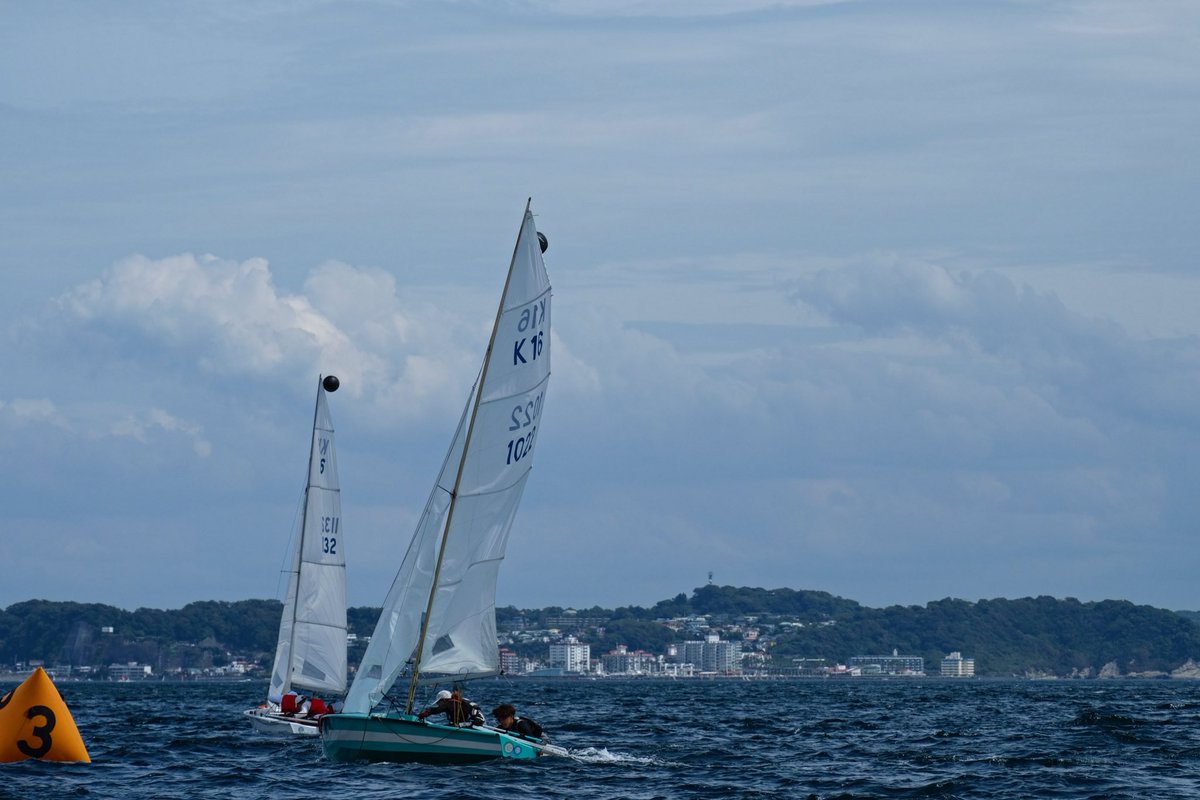 We’re enjoying a sailing with K16 class and international 14 at Enoshima Japan.

#sailingship #sailinglife #lifeatsea #sailingday #sailingboats #fujifilm #ヨット #マリンスポーツ #dinghy #ディンギー #sailinggear #k16class #international14 #sailingphotographer #セーリング