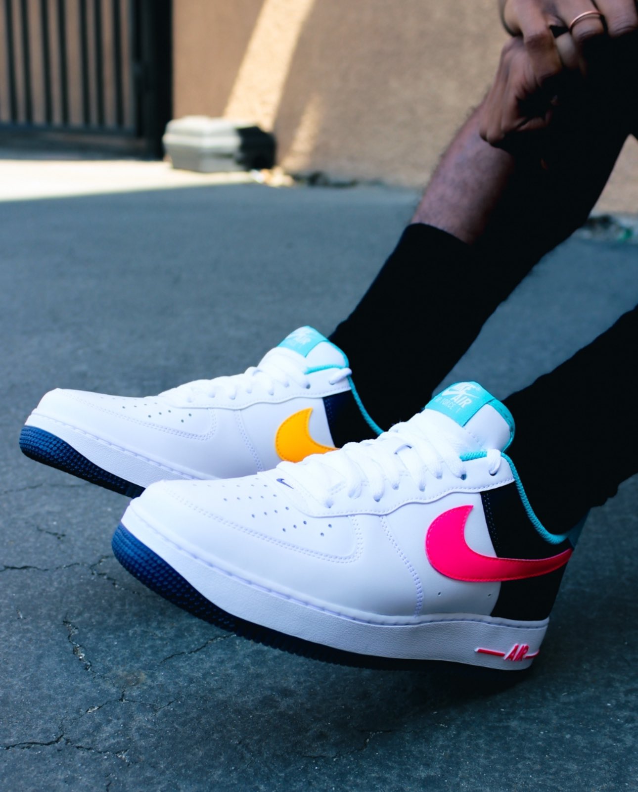 Nike air force 1 thunder blue hot sale