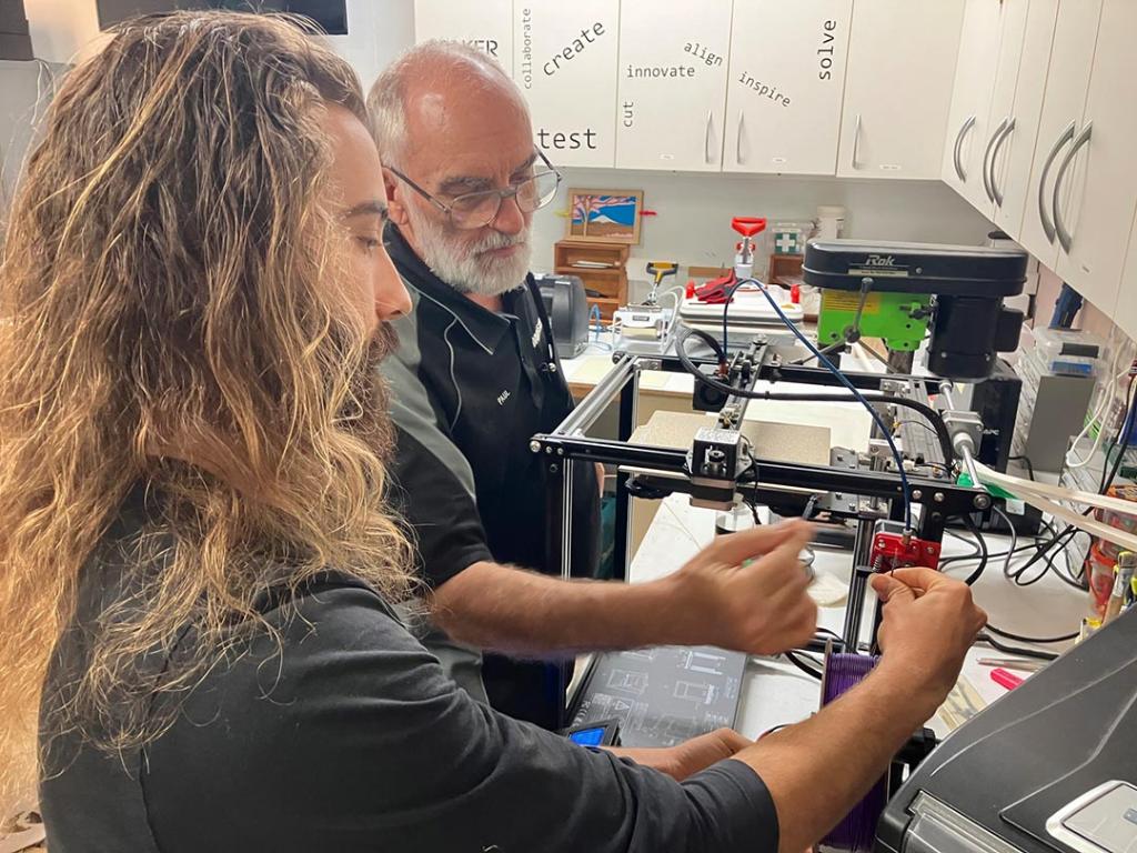 #QUT PhD student Michael Bromage is leading a Townsville project that has built a supported environment for tinkering and creative design practice at @DaktechA Maker Space guiding participants to take their micro-projects from dream to reality bit.ly/49izhFG @qutdmrc