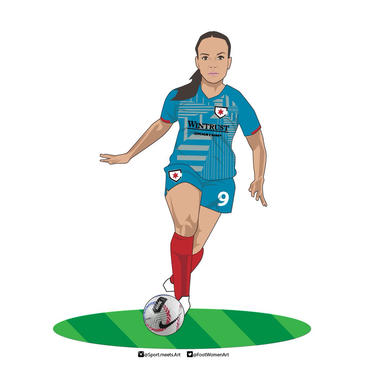 SAY HER NAME: 🗣️ @chicagoredstars #nwsl