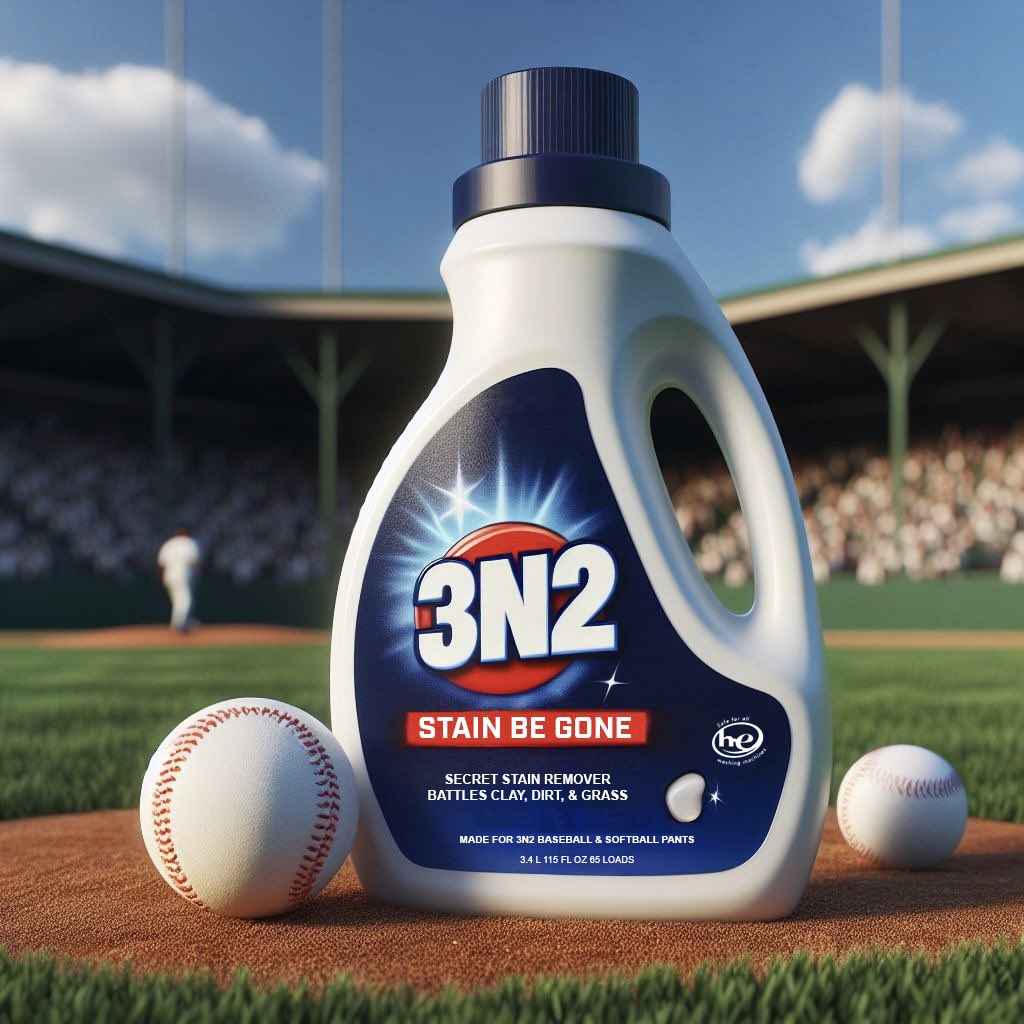 Introducing the best laundry detergent for clean white baseball/softball pants! The 3N2 Stain Be Gone means no more scrubbing and spraying. Bright white pants guaranteed wash after wash. Stain Be Gone helps you take out clay, dirt, and grass with only one step! | | | |…