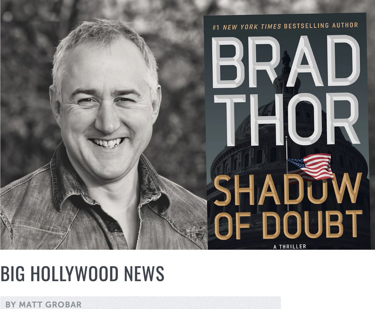 In case you missed it. Some big Hollywood news: bradthor.com/brad-thor-news…