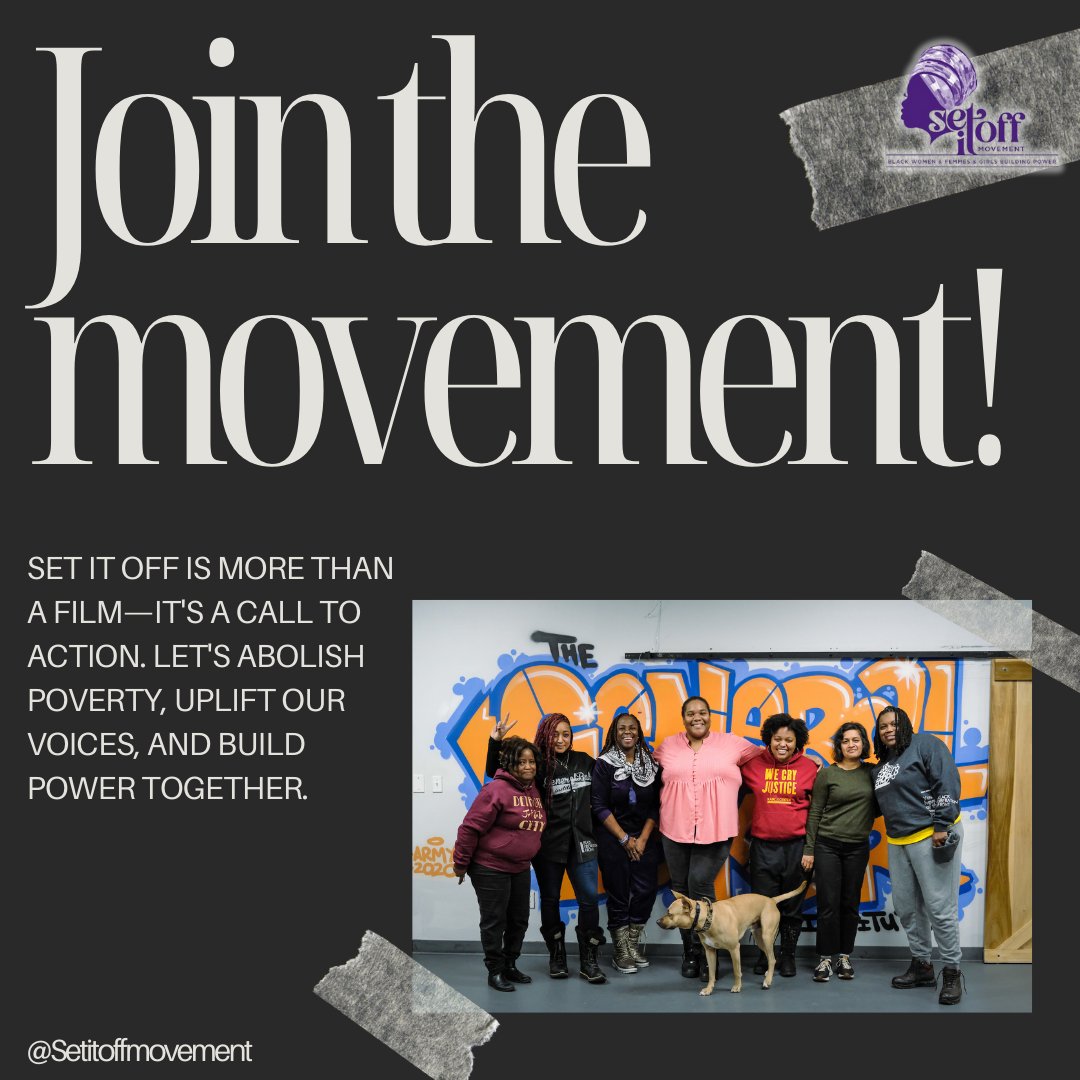 SetItOffMVMNT's tweet photo. Ready to join the movement? Set It Off Movement is more than just a tour—it's a call to action for justice and liberation. Be part of the change. Learn how to get involved today ➡️ https://t.co/2gtpAgXEo7 #JoinTheMovement #SIOM 💜 https://t.co/K64vJNNwg1