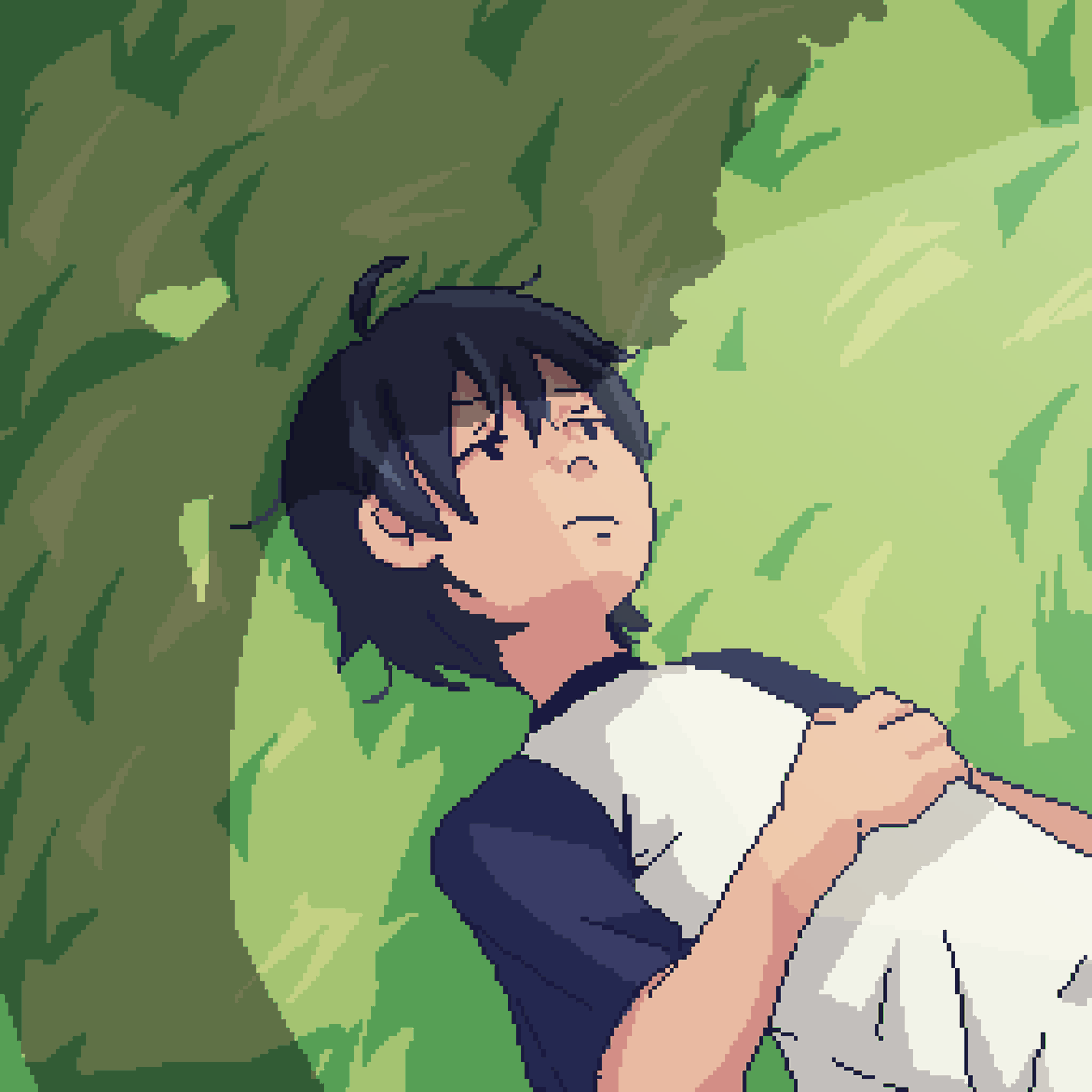 So tired.      

#pixelart - #digitalart - #ドット絵