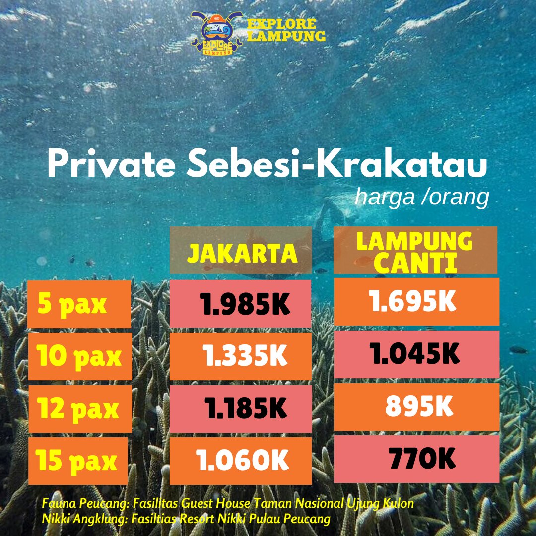 xploreid's tweet photo. harga private https://t.co/DuCRLZuZ4f