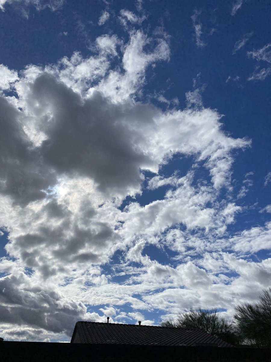 Looks like smaller ships are hiding in the clouds.