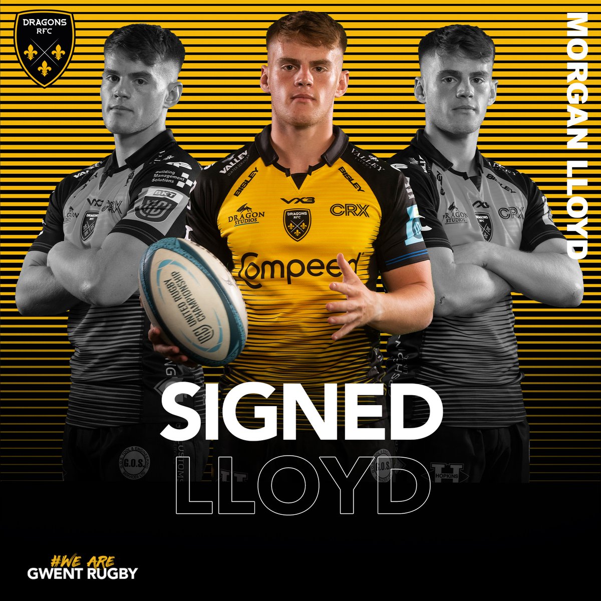 💥 𝙇𝙇𝙊𝙔𝘿 𝘼𝙂𝙍𝙀𝙀𝙎 🆕 𝘿𝙀𝘼𝙇 ✍️

We are pleased to announce that scrum half Morgan Lloyd has agreed terms on a new deal with the Men of Gwent ahead of the 2024/25 season! 💪⤵️

Hit that ❤️ for Morgan

#WeAreGwentRugby #NextGen