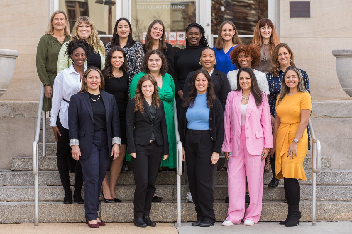 Last month was Women's History Month, and I just remembered that I had to uplift my fellow cohorts from @AU_WPI! These are the faces of the next generation of changemakers! #WomeninPolitics They are amazing women! #WomensHistoryMonth #Womenarethefuture