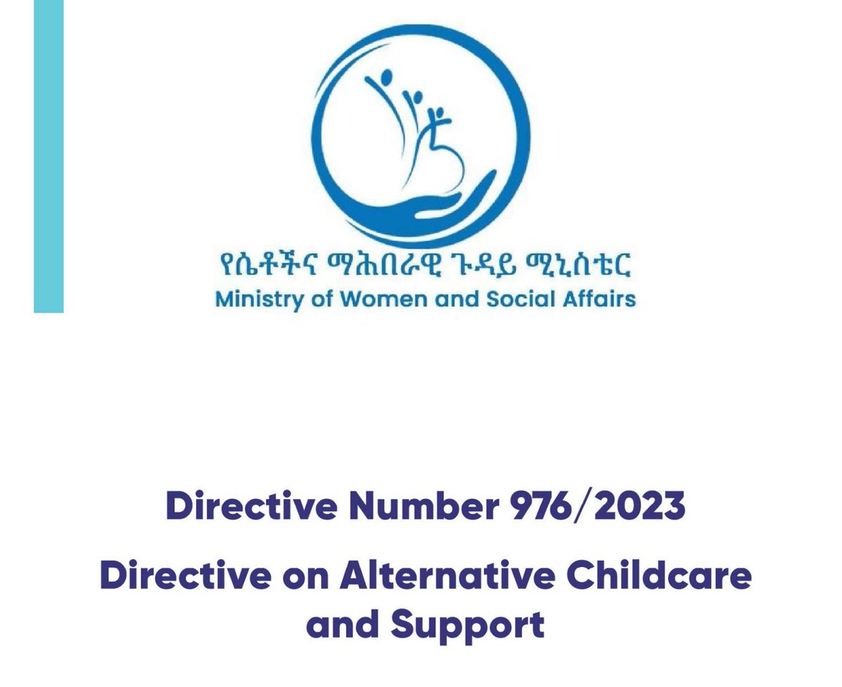 📢📚 Just Added to the BCN Library: Ethiopia's Directive on Alt. Childcare & Support serves as a legally binding document aimed @ reducing reliance on instl care services by standardizing alt. care service delivery, promoting family-based care services bettercarenetwork.org/library/social…