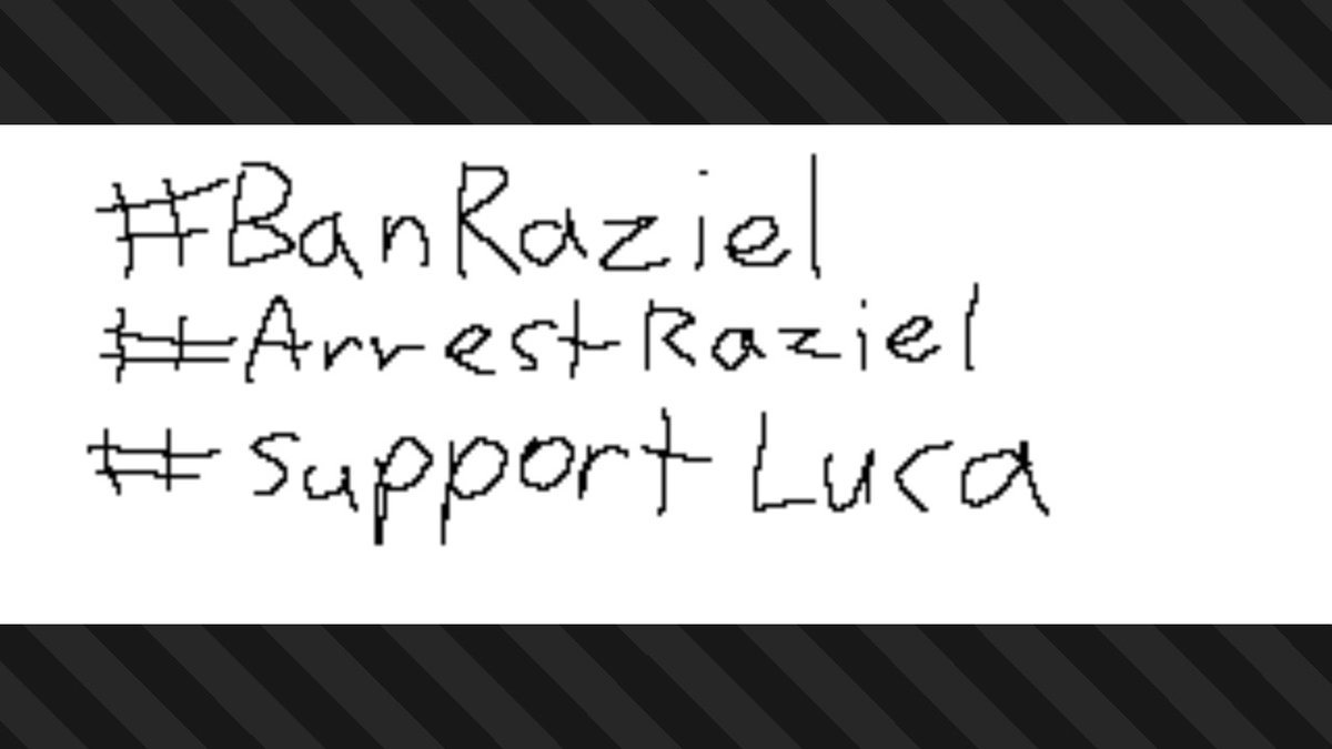 IHeartDreamWork's tweet photo. THAT'S IT!!! I'VE HAD ENOUGH!!! EVERYONE, LISTEN TO ME!!! DON'T LISTEN TO RAZIEL, SHE'S A PEDOPHILE AND LUCA KANESHIRO MUST BE SUPPORTED!!! SHE SHOULD BE PERMANENTLY BANNED AND ARRESTED FOREVER!!! #NijisanjiEN #BanRaziel #ArrestRaziel #SupportLuca #Splatoon3 #NintendoSwitch https://t.co/5pE9WRLvc2