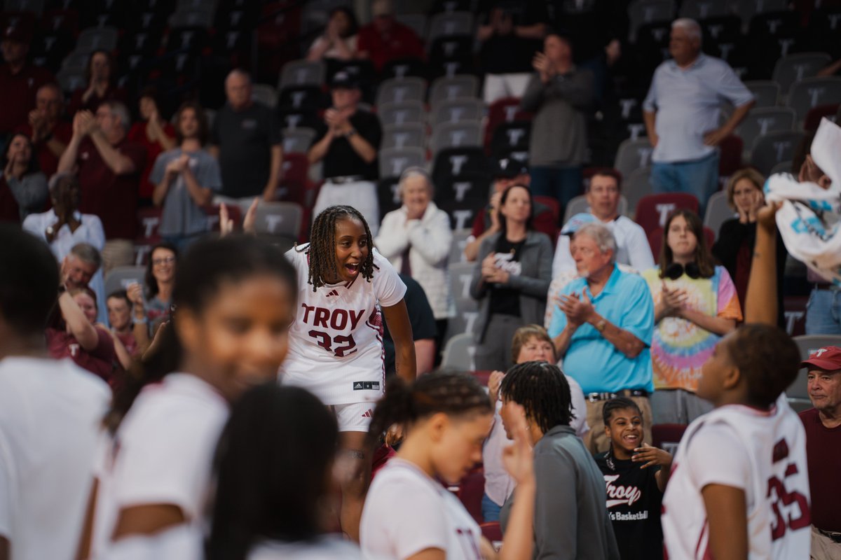 Troy Women’s Basketball tweet media
