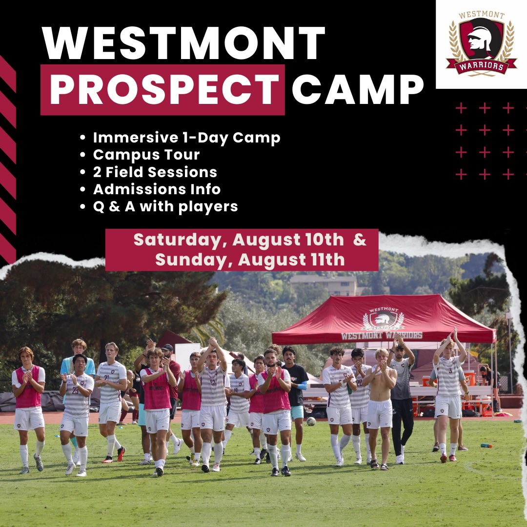 Introducing our next ID Camps for this summer!  The last few have sold out, so we want to give you plenty of time to check your summer schedule. These are 1-day camps, you can come to one or both.  Registration - westmont.edu/prospect-camps…