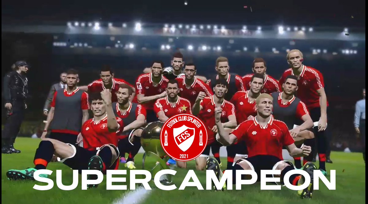 FINAL FINAL FINAAAAAL.

<a href="/FCSplinter/">Futbol Club Splinter 🗼</a> es campeon de la supercopa!!

Primero titulo para el relojero luego de vencer 2-0 al cordoba!.

¡ENHORABUENA!