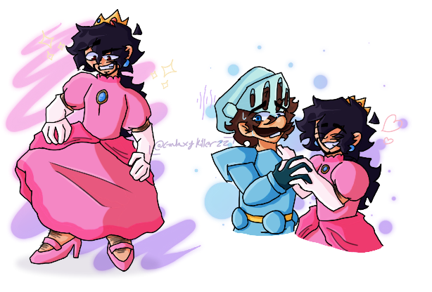 Galaxykiller_22's tweet photo. I colored smg3 in dress #smg4 #smg4fanart #smg3 #smg3fanart  #myart https://t.co/o4mxnswp3y
