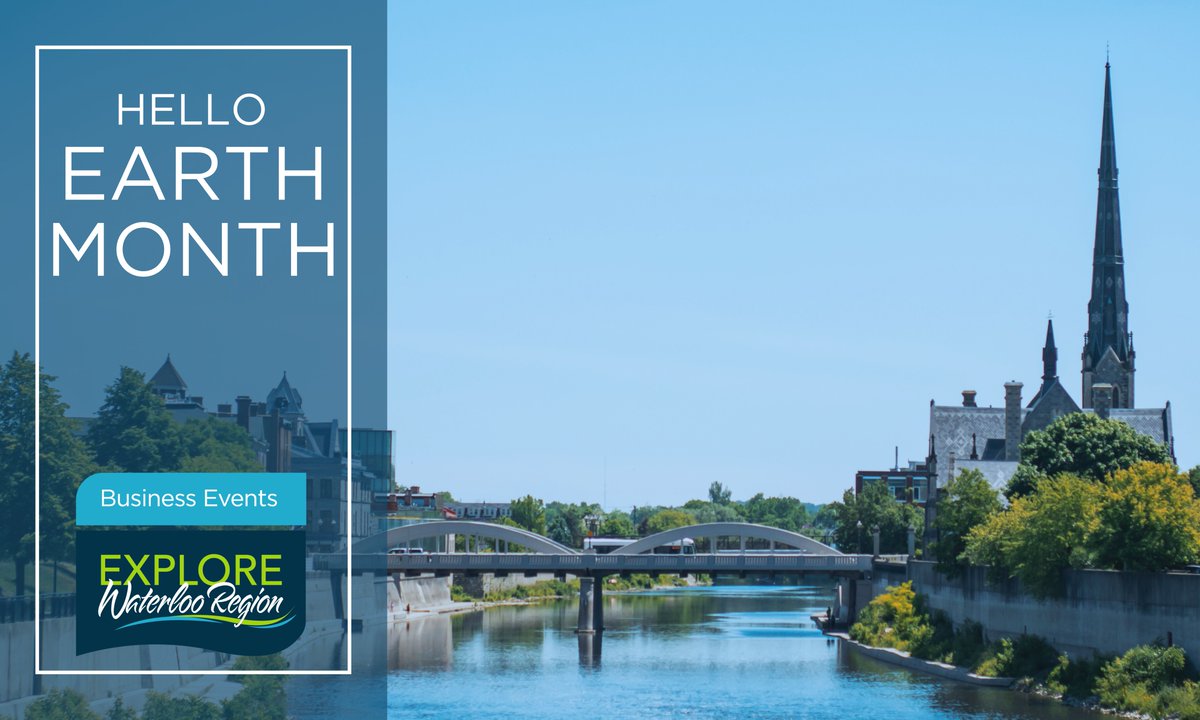 #EarthMonth highlights #WaterlooRegion's #EcoEvent leadership with #SustainableWaterlooRegion. Join us in advancing a clean, sustainable economy. Plan your event in a region committed to green practices. 🔗 Learn More: bit.ly/3VGejx4 🌎🌱🌿 #CSR #GreenEvent #ExploreWR