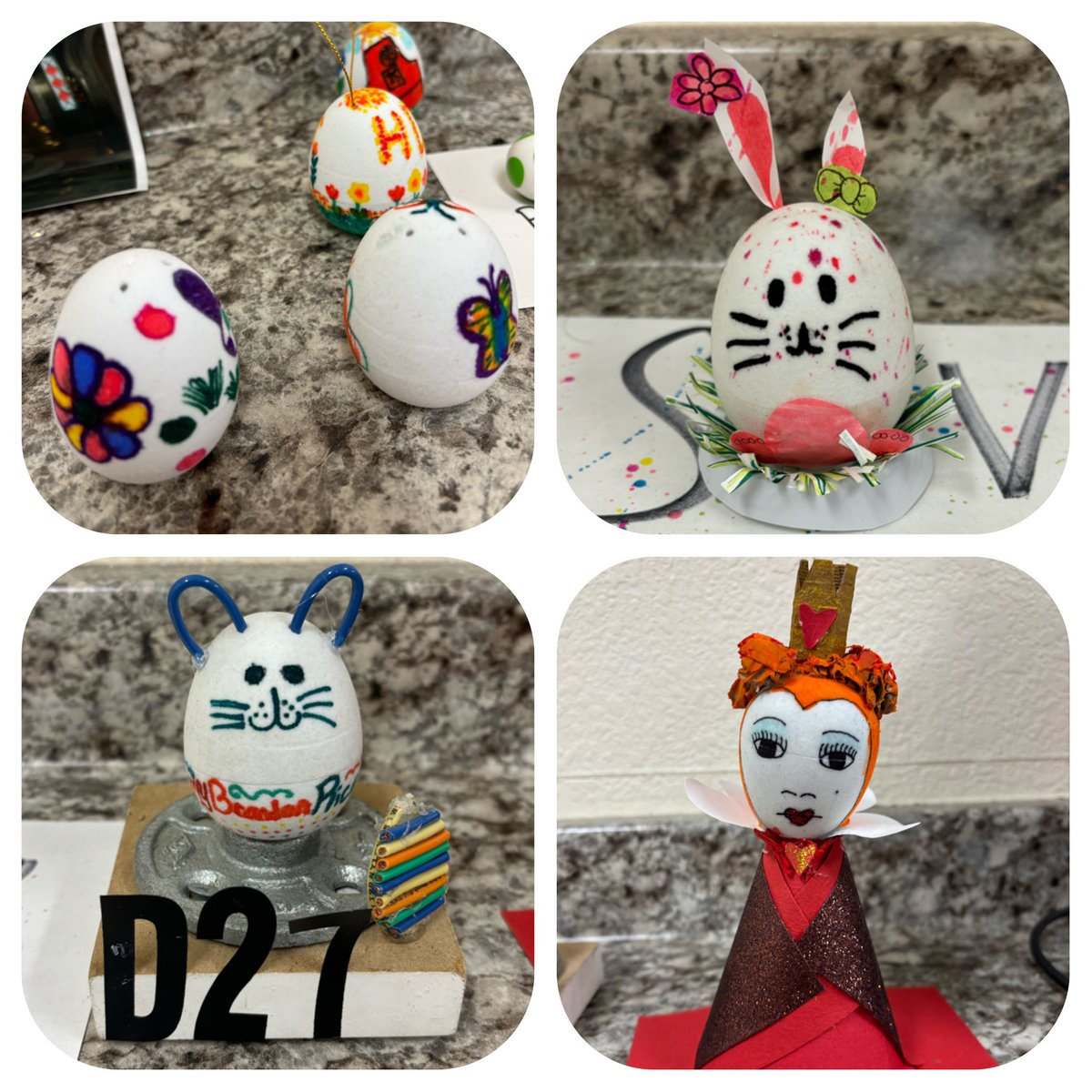 #THD6584 Easter egg decorating contest🥚 I love the engagement and creativity! @ThomasMageeTHD @elizondo_iii @je_raul08 @joshualongori13 @bluepitt79 @just_jen_81