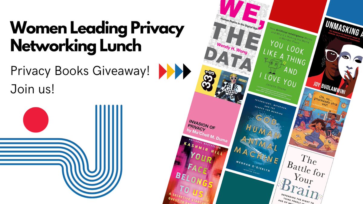 Attending #IAPP #GPS2024? Come to the Women Leading Privacy Luncheon, hosted by @googlepubpolicy @wisporg and @PrivacyPros's #WomenLeadingPrivacy! No RSVPs required! At this first-come-first-served lunch, you'll get a surprise gift and be entered into a privacy book raffle!