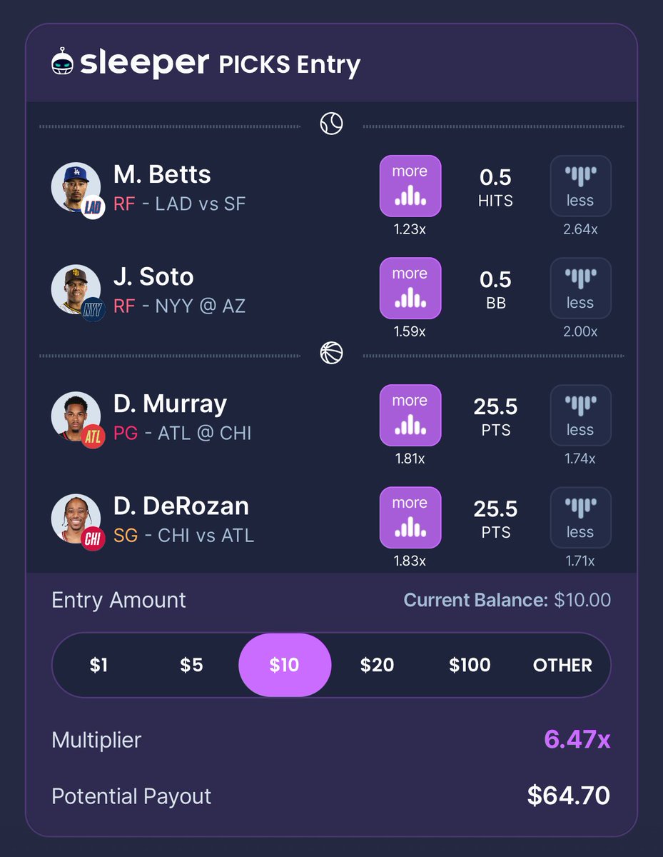 Sleeper Picks tweet media