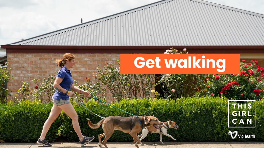 Start your day off on the right foot! Whether it's by taking the dogs for an extra long walk, hoping off the tram a stop early or trying a new route. 

How can you get some extra steps in your day? #ThisGirlCanVIC