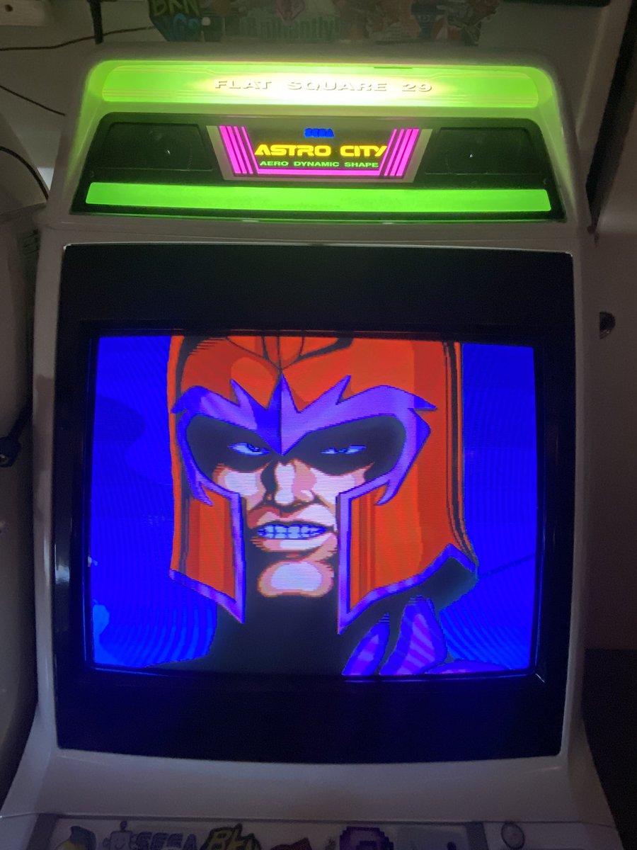 I’m still deciding on a new schedule for #TheAfterHoursArcade stream. Last week we had a great Monday night broadcast, I’d like to try it again tonight. twitch.tv/gillaxian 7pm PST we’ll be playing Dragon Blaze, Saturn Bomberman, Baseball Stars 2 and X-men! #arcade #candycabs