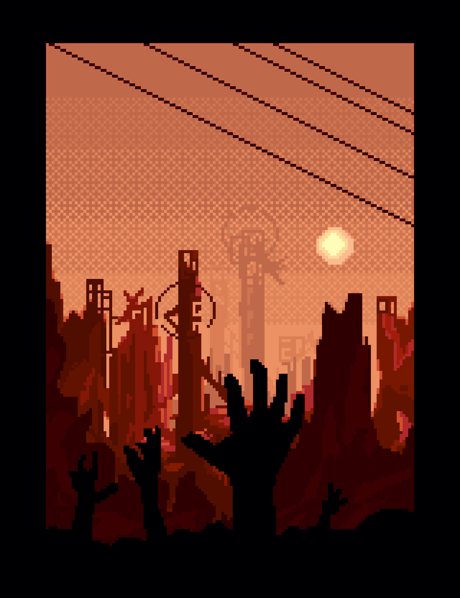 "Once, there was no #chaos in this city..."
#pixelart #pixel_dailies <a href="/pixel_dailies/">Pixel Dailies</a>