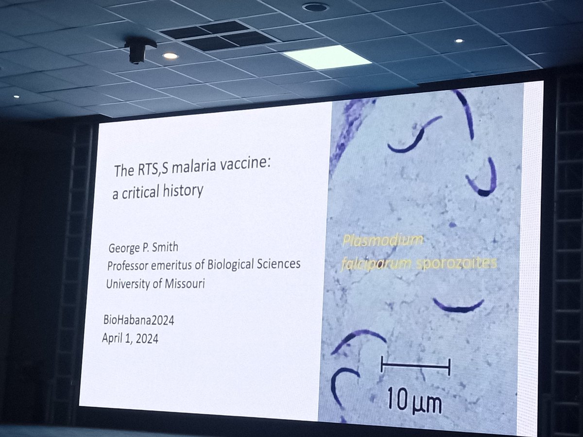 🇨🇺🌎 #BioHabana2024 

🏅Imparte conferencia magistral sobre malaria, el Dr. C. George Pearson Smith de la Universidad de Missouri. 

🏆Premio Nobel de Química 2018, por su trabajo en la creación de la tecnología de presentación sobre fagos filamentosos.

@DiazCanelB @EdMartDiaz