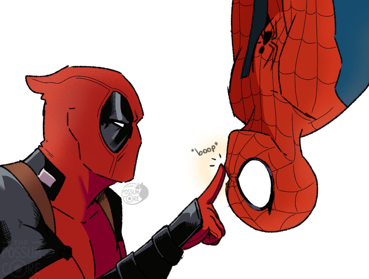 Boop! #spideypool