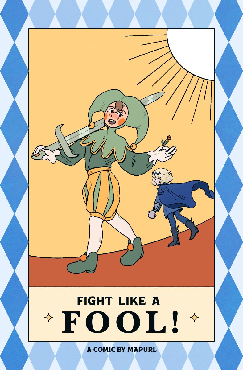 「Fight Like a Fool! A comic about a court」|🩸 Mapurl 🩸store reopening 1/21 3 PM PSTのイラスト