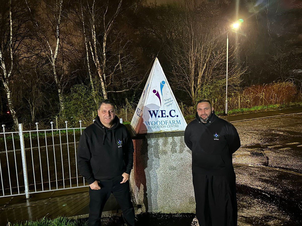 SPMA were honoured to attend Woodfarm Education Centre , Thornliebank this evening whereby we engaged with the committee members and assisted in maintaining a dialogue with the community and discussing youth engagement.