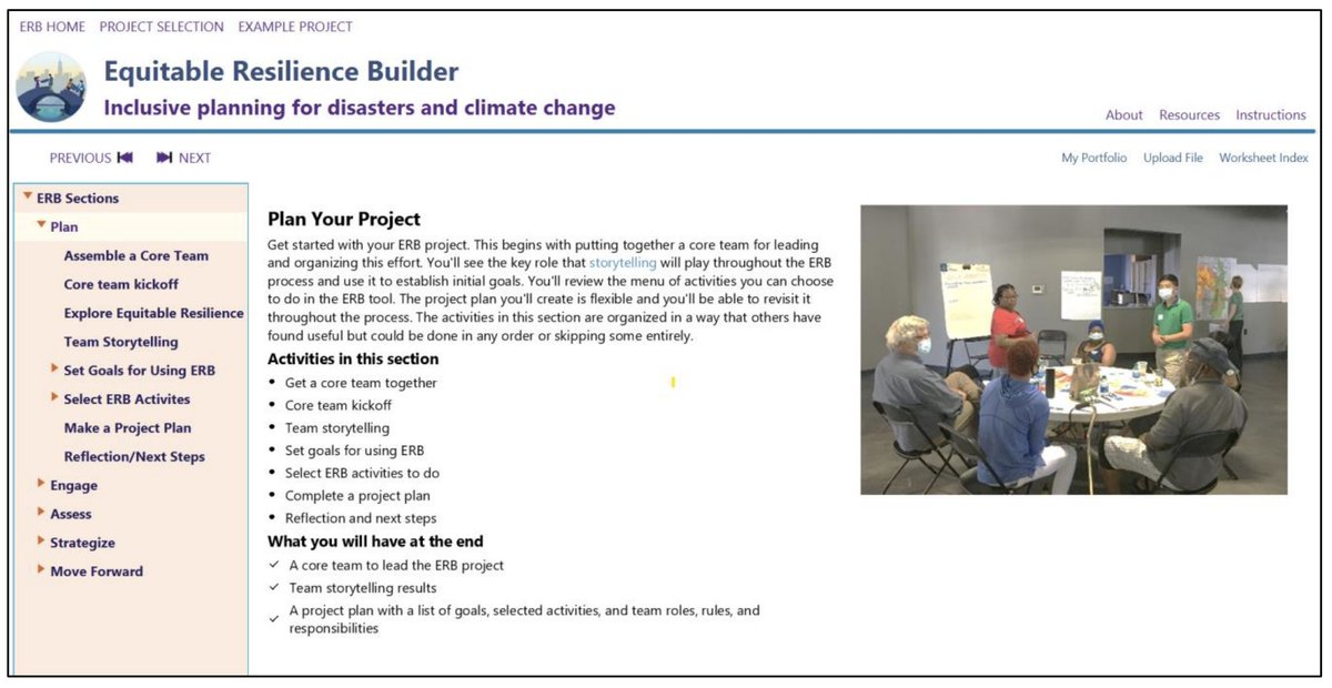 This downloadable tool from <a href="/EPA/">U.S. EPA</a> supports communities in resilience planning with a focus on #equity. Users are guided through the assessing hazards, equity, and the resilience of built, natural, and social environment systems. Explore it! 🖥️ ⤵️
cakex.org/tools/equitabl…
