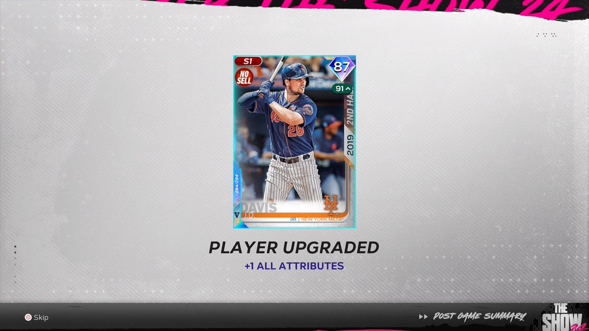 NukeBryan's tweet photo. 34th Parallel 5 is 87 Overall J.D. Davis
#MLBTheShow24 https://t.co/46weCfsXZ1