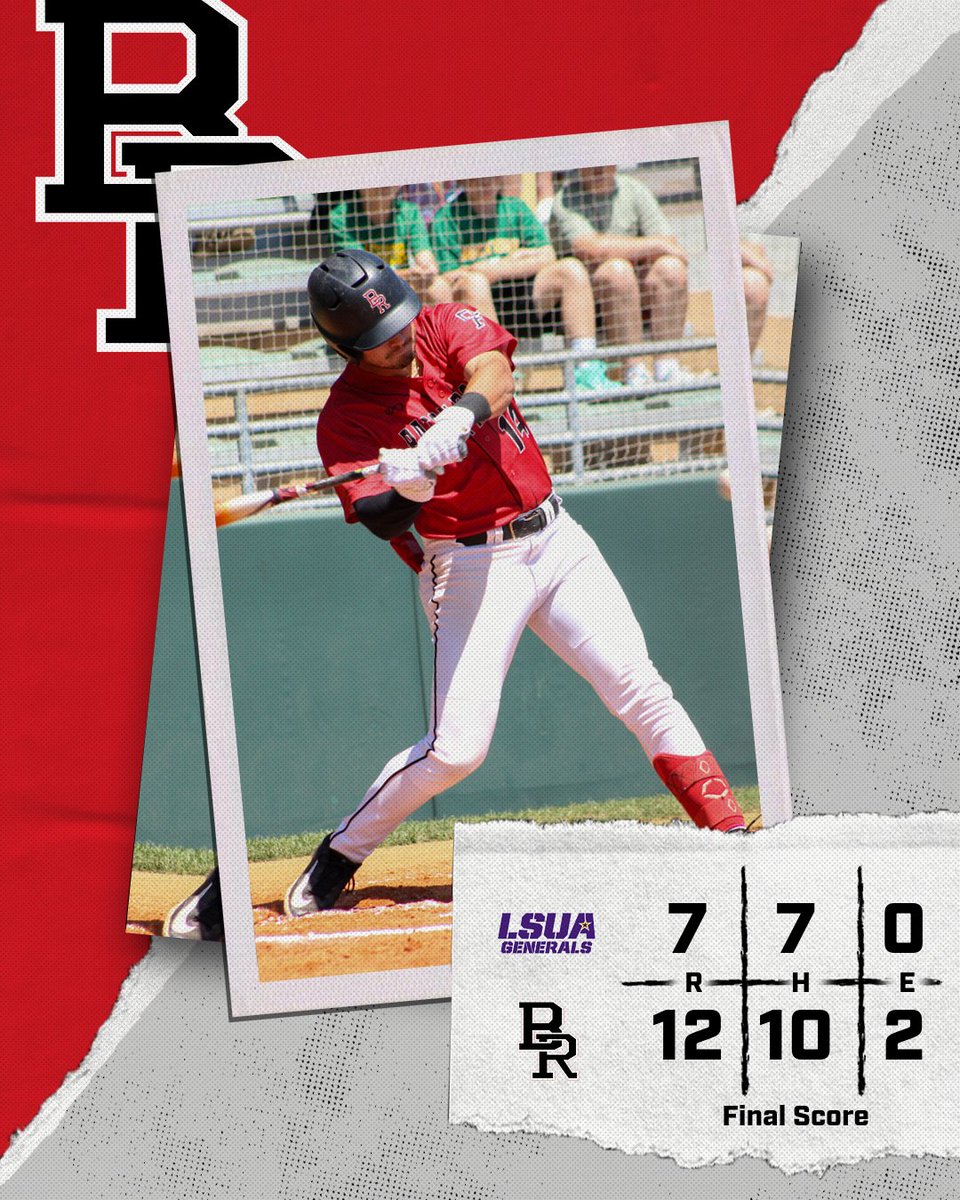 Bears Baseball defeats the LSUA Generals JV Team this afternoon at Pete Goldsby Field by the final score of 12 to 7.

The Bears will return to action this Friday April 5 as they start a three game conference series with the Nunez Pelicans. .

#burnem